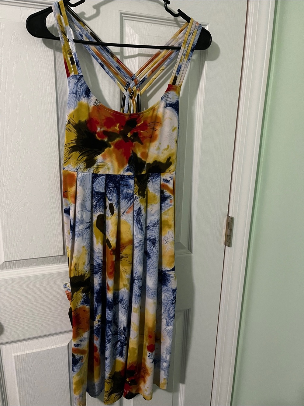 Calvin Klein Multicolor Floral Print Dress